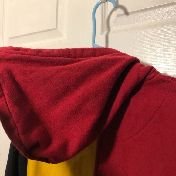 The Wizarding World of Harry Potter yellow orange and black hoodie cardigan, XS - Picture 7 of 9